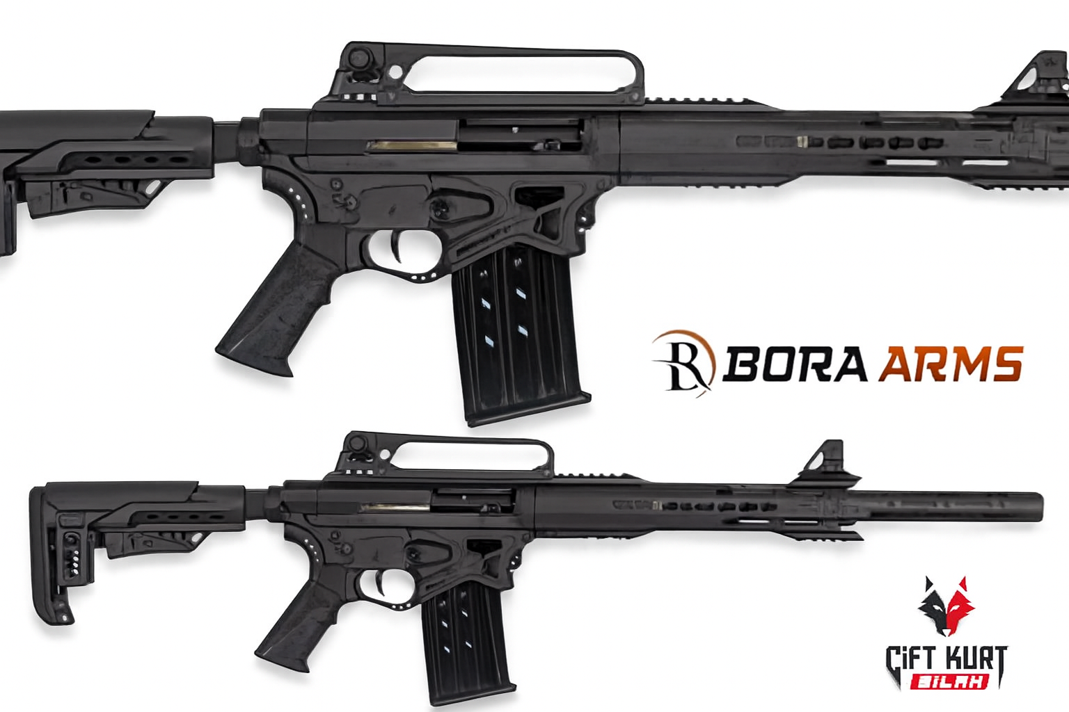 Bora Arms BR 99S 12 Şarjörlü Yarı Otomatik Av Tüfeği